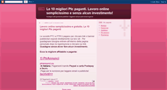 Desktop Screenshot of le10miglioriptclavoroonline.blogspot.com