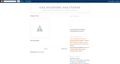 Desktop Screenshot of cpastaffingsolutions.blogspot.com