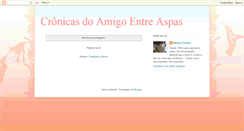 Desktop Screenshot of cronicasdoamigoentreaspas.blogspot.com