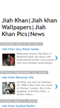 Mobile Screenshot of myjiahkhan.blogspot.com