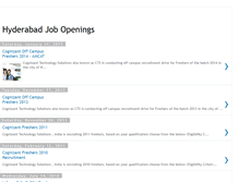 Tablet Screenshot of hydtechjobs.blogspot.com