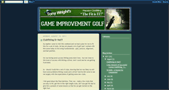 Desktop Screenshot of gameimprovementgolf.blogspot.com