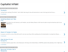 Tablet Screenshot of capitalistinfidel.blogspot.com