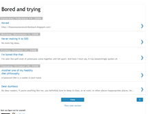 Tablet Screenshot of boredomkills-soiturntothis.blogspot.com