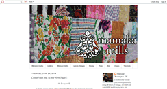 Desktop Screenshot of mamakamills.blogspot.com