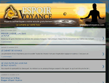 Tablet Screenshot of espoirvoyance.blogspot.com