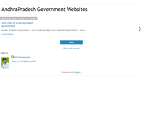 Tablet Screenshot of andhrapradeshgovernmentwebsites.blogspot.com