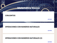 Tablet Screenshot of matematicabasica-contactoestudiante.blogspot.com