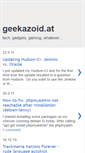 Mobile Screenshot of geekazoid-at.blogspot.com
