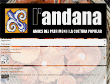 Tablet Screenshot of amicsdelandana.blogspot.com