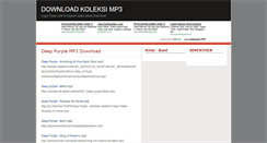 Desktop Screenshot of linkdownloadmp3.blogspot.com