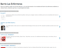 Tablet Screenshot of barriolasenfermeras.blogspot.com