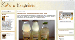 Desktop Screenshot of kataakonyhaban.blogspot.com