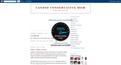 Desktop Screenshot of candidconservativemom.blogspot.com