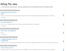 Tablet Screenshot of killingthejoke.blogspot.com