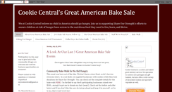Desktop Screenshot of cookiecentralbakesale.blogspot.com