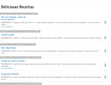 Tablet Screenshot of deliciosasreceitas.blogspot.com