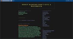 Desktop Screenshot of honey-badger.blogspot.com