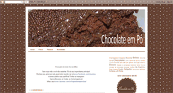 Desktop Screenshot of chocolateempo.blogspot.com