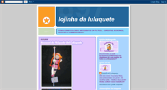 Desktop Screenshot of lojinhadaluluquete.blogspot.com