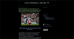 Desktop Screenshot of live-football-onlinetv.blogspot.com