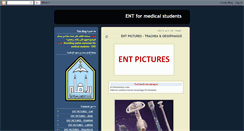 Desktop Screenshot of ent4students.blogspot.com