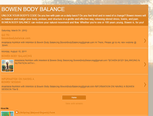 Tablet Screenshot of bowenbodybalance.blogspot.com