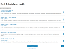 Tablet Screenshot of besttutorialsonearth.blogspot.com