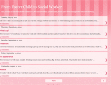 Tablet Screenshot of fromfosterchildtosocialworker.blogspot.com