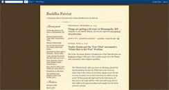 Desktop Screenshot of buddhapatriot.blogspot.com