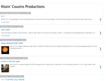 Tablet Screenshot of kissincousinsproductions.blogspot.com