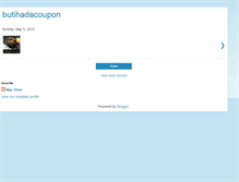 Tablet Screenshot of butihadacoupon.blogspot.com