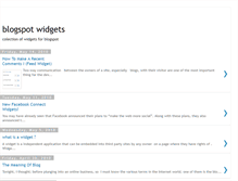 Tablet Screenshot of manage4widget.blogspot.com