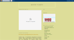 Desktop Screenshot of keyifvakti.blogspot.com