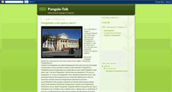Desktop Screenshot of pangala-talk.blogspot.com
