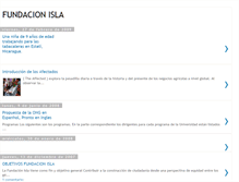 Tablet Screenshot of fundacionisla.blogspot.com