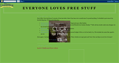 Desktop Screenshot of everyonelovesfreestuff.blogspot.com