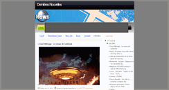 Desktop Screenshot of dernieres-nouvelles.blogspot.com