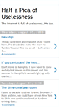 Mobile Screenshot of halfapica.blogspot.com