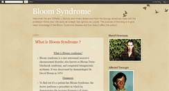 Desktop Screenshot of bloomsyndrome-b-b.blogspot.com