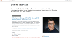 Desktop Screenshot of dominointerface.blogspot.com