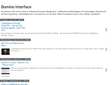 Tablet Screenshot of dominointerface.blogspot.com