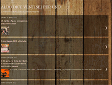 Tablet Screenshot of aldodicehicetnunc.blogspot.com