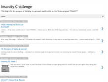 Tablet Screenshot of melissasinsanitychallenge.blogspot.com