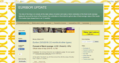 Desktop Screenshot of euriborupdate.blogspot.com