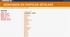 Desktop Screenshot of enpopulersiteler.blogspot.com