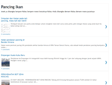 Tablet Screenshot of pancing-ikan.blogspot.com