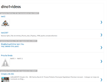 Tablet Screenshot of dino1videosbk10.blogspot.com
