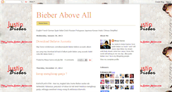 Desktop Screenshot of bieberworld-hanna.blogspot.com