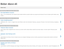 Tablet Screenshot of bieberworld-hanna.blogspot.com